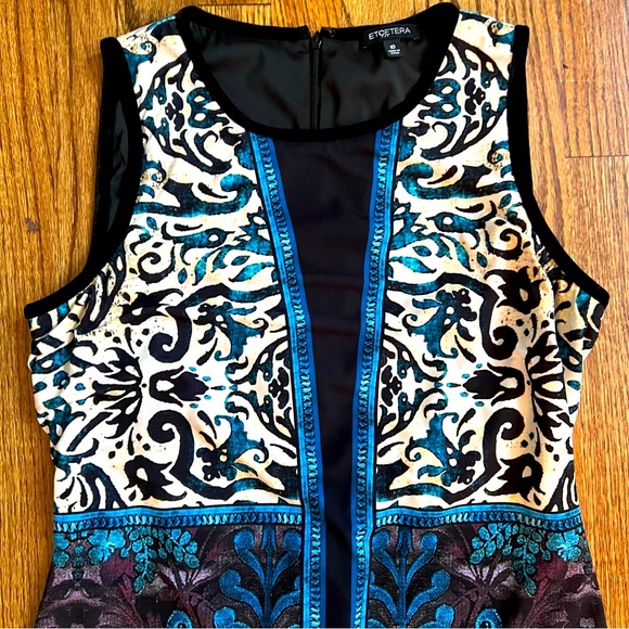 Etcetera Detailed Dress Size 10 - Picture 4 of 5